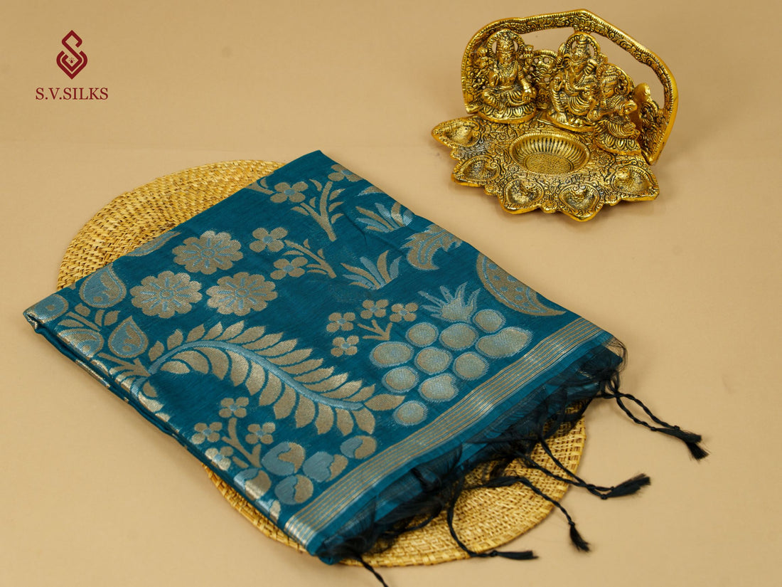 Silk Jamdani Saree