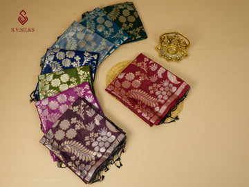 Silk Jamdhani Saree