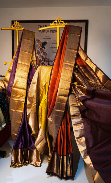 Handmade Kanjivaram Pattu Saree