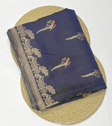 Banaras Mashru Tissue Saree